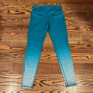 NWT Hylete teal leggings